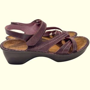 Women's NAOT Brown Cosmopolitan PARIS 71100 sandal Size EU 39/US 8-8.5